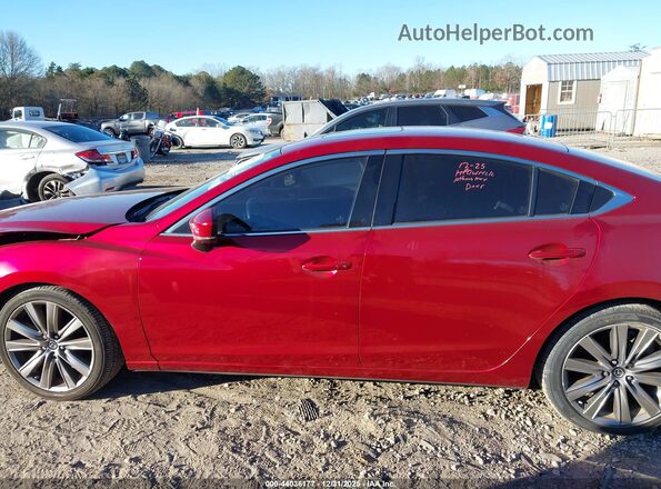 JM1GL1XY2J1320052 2018 MAZDA 6 Red Widok wnętrza 360 stopni