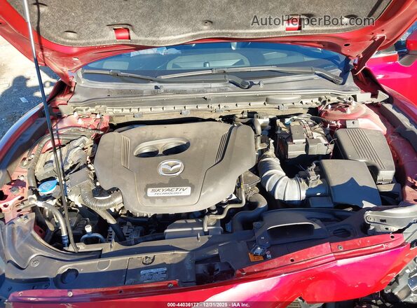 JM1GL1XY2J1320052 2018 MAZDA 6 Red Widok z tyłu