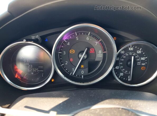 JM1NDAB70G0109689 2016 MAZDA MX-5 Белый Вид щитка приборов