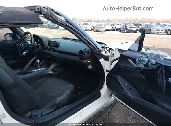 JM1NDAB72G0115204 2016 MAZDA MX-5 MIATA Белый Вид салона спереди