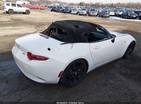 JM1NDAB72G0115204 2016 MAZDA MX-5 MIATA Белый Задняя правая четверть