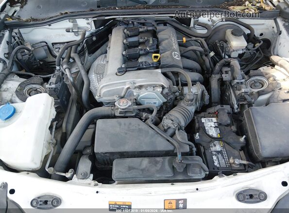 JM1NDAB72G0115204 2016 MAZDA MX-5 MIATA Белый Вид сзади