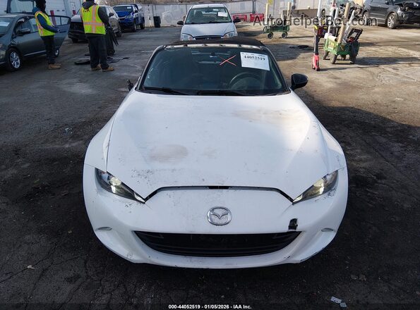 JM1NDAB72G0115204 2016 MAZDA MX-5 MIATA Белый Вид щитка приборов