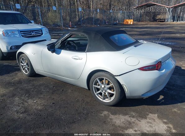 JM1NDAB73G0105586 2016 MAZDA MX-5 MIATA Light Blue Задняя левая четверть