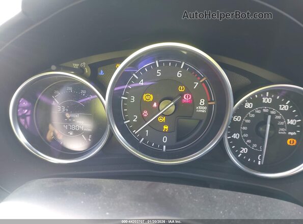 JM1NDAB73G0105586 2016 MAZDA MX-5 MIATA Light Blue Вид задних сидений