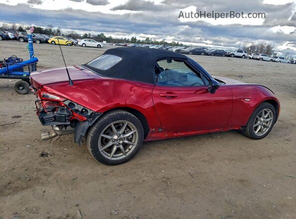 JM1NDAB74M0454929 2021 MAZDA MX-5 Красный Задняя правая четверть
