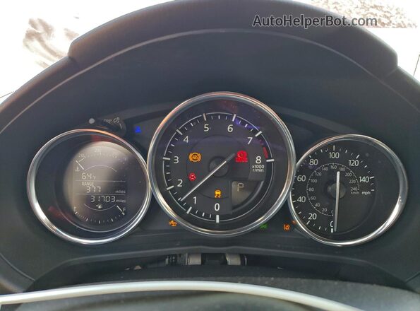 JM1NDAB74M0454929 2021 MAZDA MX-5 Красный Вид щитка приборов