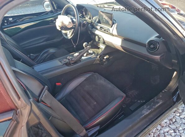 JM1NDAC70J0200967 2018 MAZDA MX-5 Зеленый Вид панели приборов