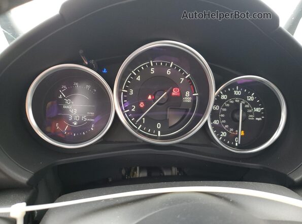 JM1NDAC70N0504919 2022 MAZDA MX-5 Белый Вид щитка приборов