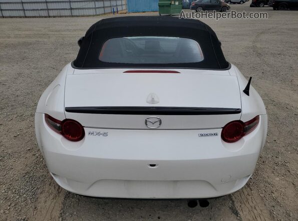 JM1NDAC70N0504919 2022 MAZDA MX-5 Белый Вид сзади