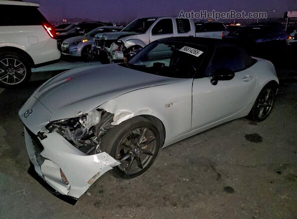 JM1NDAC74G0102825 2016 MAZDA MX-5 Белый Передняя левая четверть