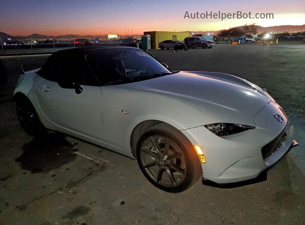 JM1NDAC74G0102825 2016 MAZDA MX-5 Белый Передняя правая четверть