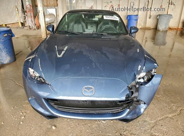 JM1NDAD70H0123705 2017 MAZDA MX-5 Blue წინა ხედი