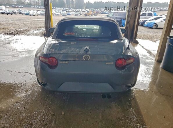 JM1NDAD70H0123705 2017 MAZDA MX-5 Blue უკანა ხედი