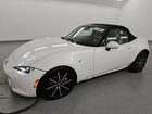 2024 Mazda Mx-5 Miata Grand Touring Белый vin: JM1NDAD70R0609433 Damage: Left Front Tire, Worn, Replacement Required