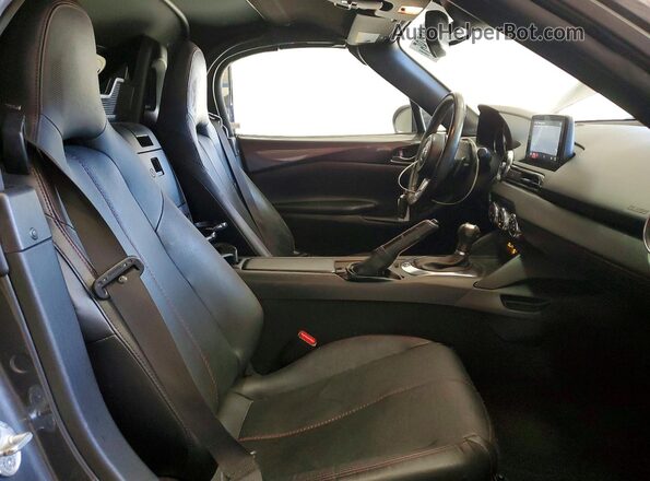 JM1NDAD71J0202192 2018 MAZDA MX-5 Серый Вид задних сидений
