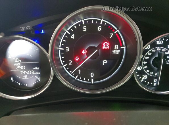 JM1NDAD71J0202192 2018 MAZDA MX-5 Серый Вид щитка приборов