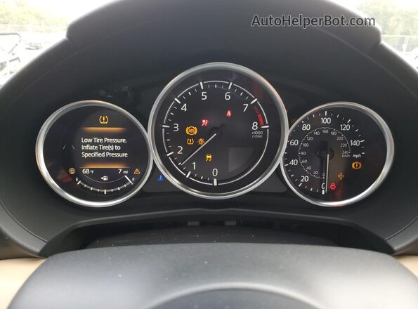 JM1NDAD71S0657674 2025 MAZDA MX-5 Blue ხელსაწყოთა პანელის ხედი