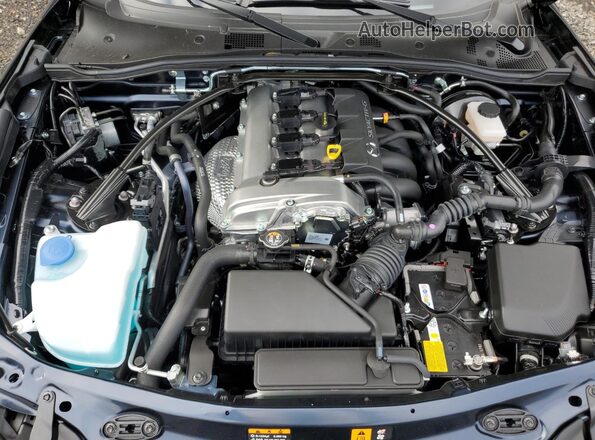 JM1NDAD71S0657674 2025 MAZDA MX-5 Blue უკანა სალონის ხედი