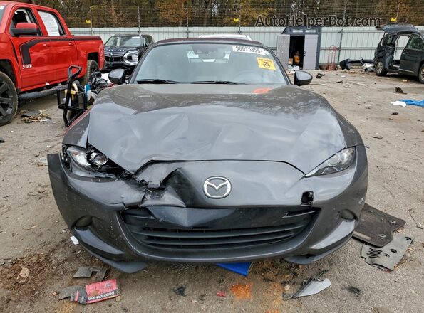 JM1NDAD72J0203268 2018 MAZDA MX-5 Серый Вид спереди