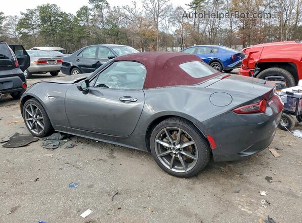 JM1NDAD72J0203268 2018 MAZDA MX-5 Серый Задняя левая четверть
