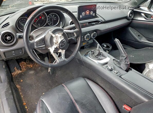 JM1NDAD72J0203268 2018 MAZDA MX-5 Серый Вид панели приборов