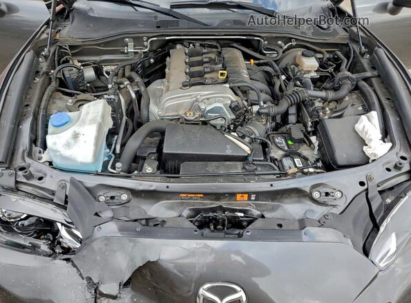 JM1NDAD72J0203268 2018 MAZDA MX-5 Серый Вид задней части салона