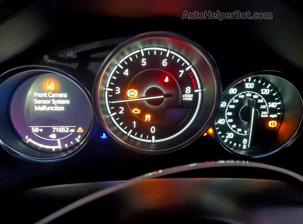 JM1NDAD72L0417549 2020 MAZDA MX-5 Серый Вид щитка приборов
