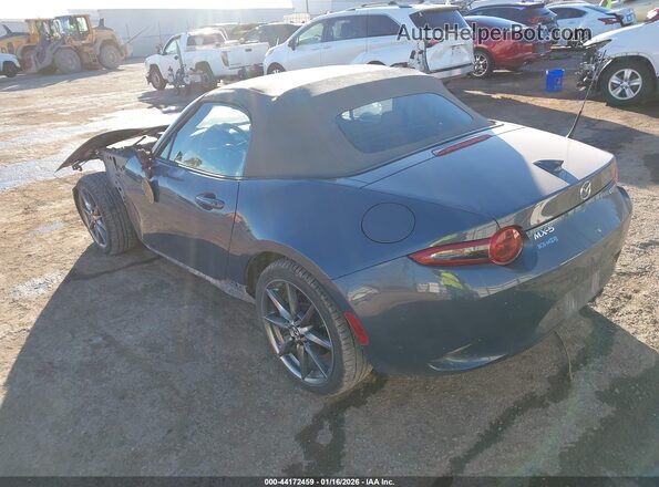 JM1NDAD72M0460662 2021 MAZDA MX-5 MIATA Синий Задняя левая четверть