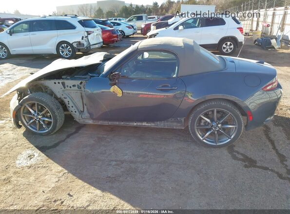 JM1NDAD72M0460662 2021 MAZDA MX-5 MIATA Синий 