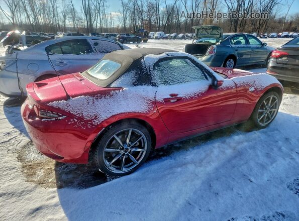 JM1NDAD73G0116665 2016 MAZDA MX-5 Красный Задняя правая четверть