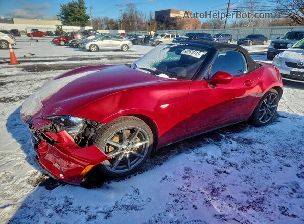JM1NDAD73G0116665 2016 MAZDA MX-5 Красный Передняя левая четверть