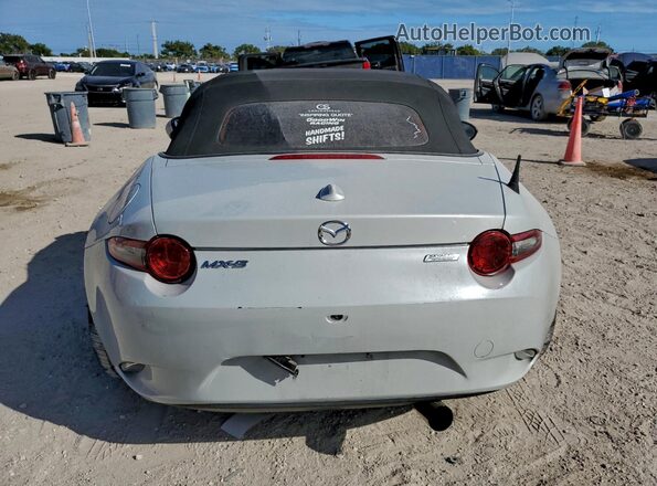 JM1NDAD74K0303969 2019 MAZDA MX-5 White Widok z tyłu