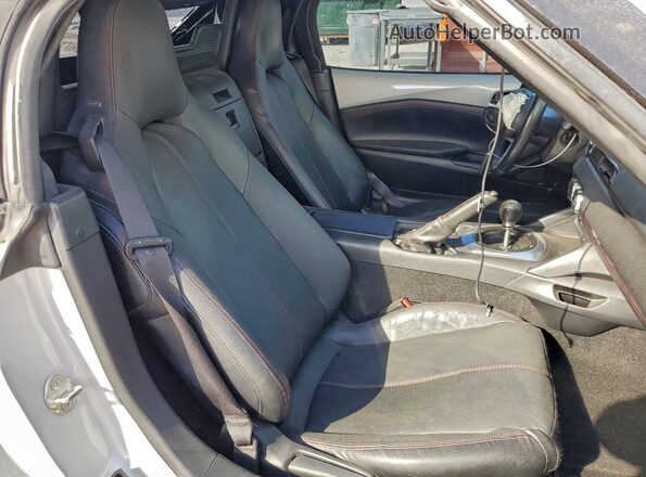 JM1NDAD74K0303969 2019 MAZDA MX-5 White Widok tylnych siedzeń