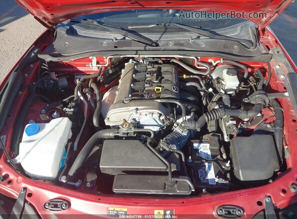 JM1NDAD76G0102890 2016 MAZDA MX-5 MIATA Красный Вид сзади