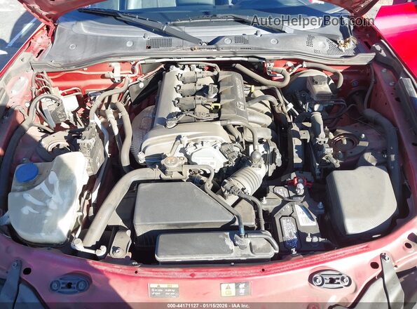 JM1NDAD79G0111602 2016 MAZDA MX-5 MIATA Красный Вид сзади