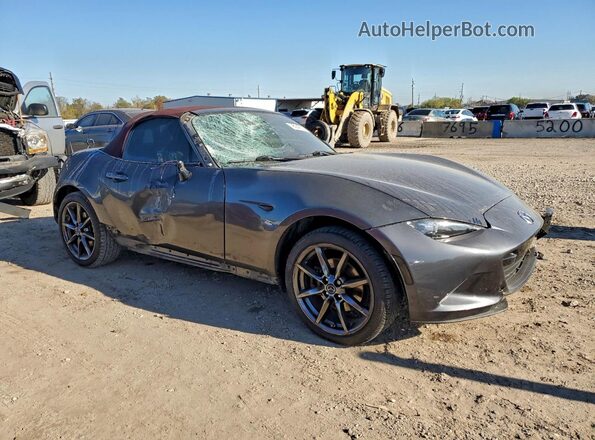 JM1NDAD7XJ0202885 2018 MAZDA MX-5 Серый Передняя правая четверть