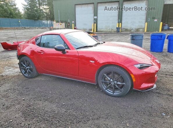 JM1NDAL70H0107070 2017 MAZDA MX-5 Красный Передняя правая четверть