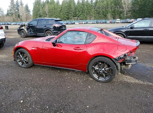 JM1NDAL70H0107070 2017 MAZDA MX-5 Красный Задняя левая четверть