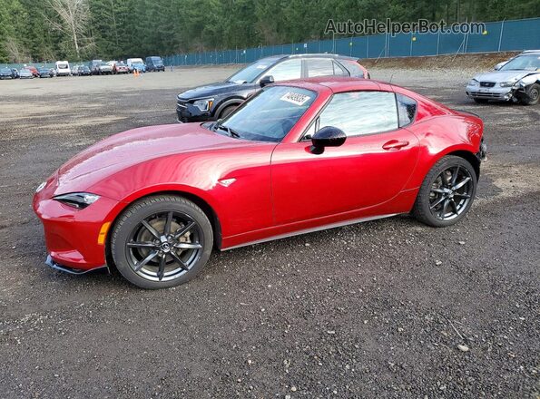 JM1NDAL70H0107070 2017 MAZDA MX-5 Красный Передняя левая четверть