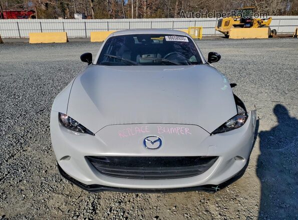 JM1NDAL71K0301663 2019 MAZDA MX-5 Silver წინა ხედი
