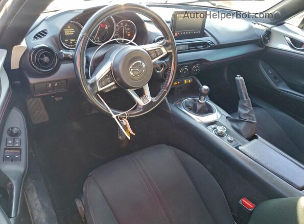 JM1NDAL71K0301663 2019 MAZDA MX-5 Silver წინა პანელის ხედი