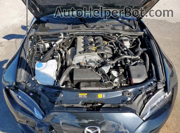 JM1NDAL71K0308872 2019 MAZDA MX-5 Black უკანა სალონის ხედი