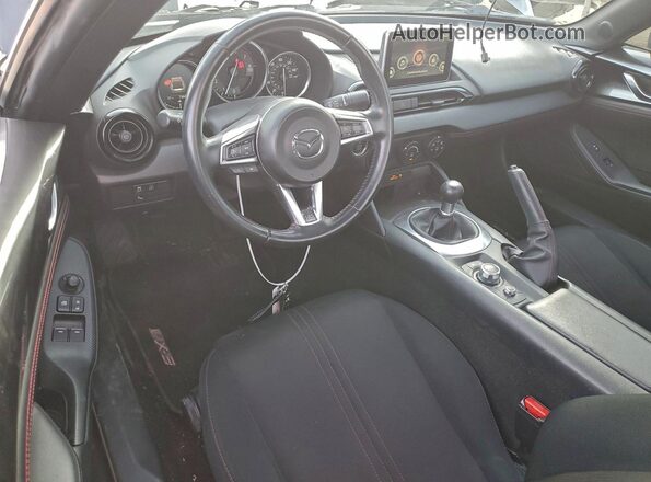 JM1NDAL72H0100685 2017 MAZDA MX-5 Gray Widok deski rozdzielczej