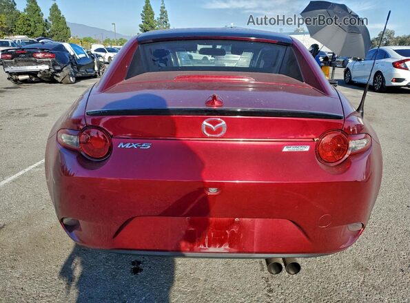 JM1NDAL74K0304850 2019 MAZDA MX-5 Красный Вид сзади