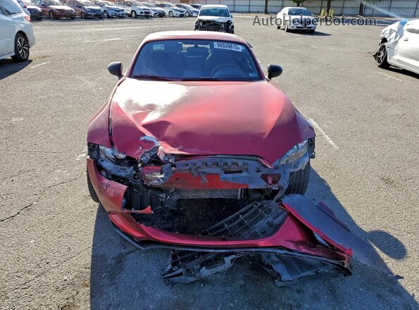 JM1NDAL74K0304850 2019 MAZDA MX-5 Красный Вид спереди