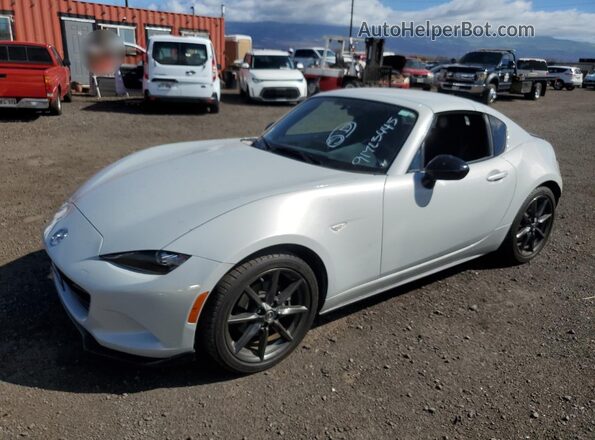 JM1NDAL78H0105762 2017 MAZDA MX-5 White Vista tres cuartos delantera izquierda