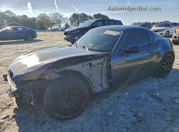 JM1NDAL78J0205799 2018 MAZDA MX-5 Серый Передняя левая четверть