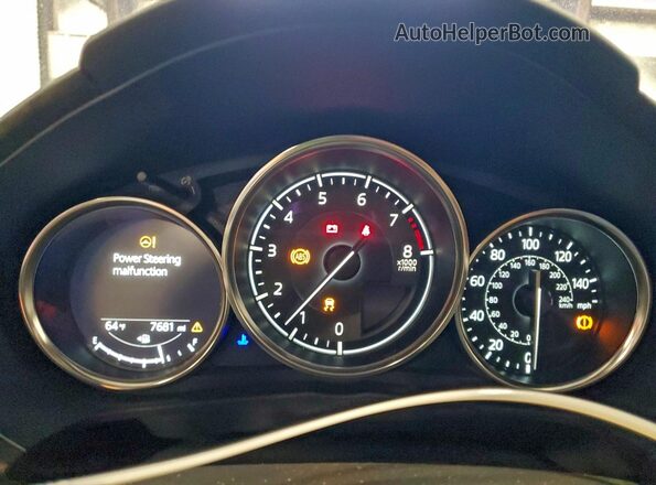 JM1NDAL79P0551501 2023 MAZDA MX-5 Желто-коричневый Вид щитка приборов