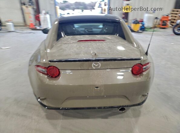 JM1NDAL79P0551501 2023 MAZDA MX-5 Желто-коричневый Вид сзади